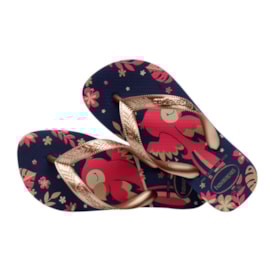 Chinelo Havianas Kids Top Pets Feminino Marinho