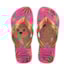 Chinelo Havianas Kids Top Pets Feminino Rosa Flux