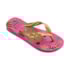 Chinelo Havianas Kids Top Pets Feminino Rosa Flux