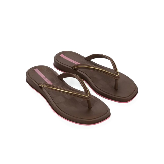 Chinelo Ipanema Feminino Marrom
