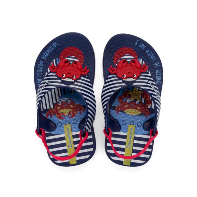 Chinelo Ipanema Infantil Azul