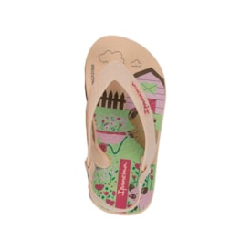 Chinelo Ipanema Infantil Feminino Bege