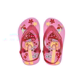 Chinelo Ipanema Infantil Rosa Glitter