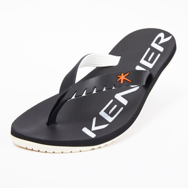 Chinelo Kenner Kick.s Arrrow Masculino  e Cinza