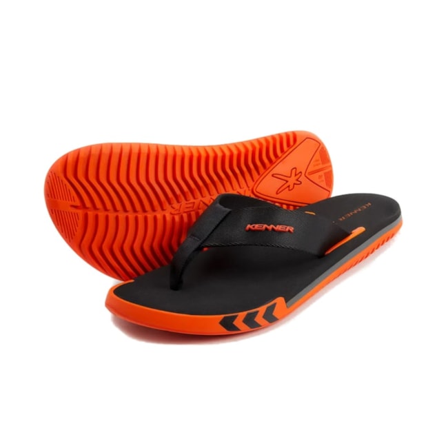 Chinelo Kenner Kick.S Masculino Preto