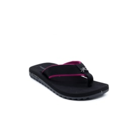 Chinelo Kenner Kivah Cushy Tkh Feminino Preto