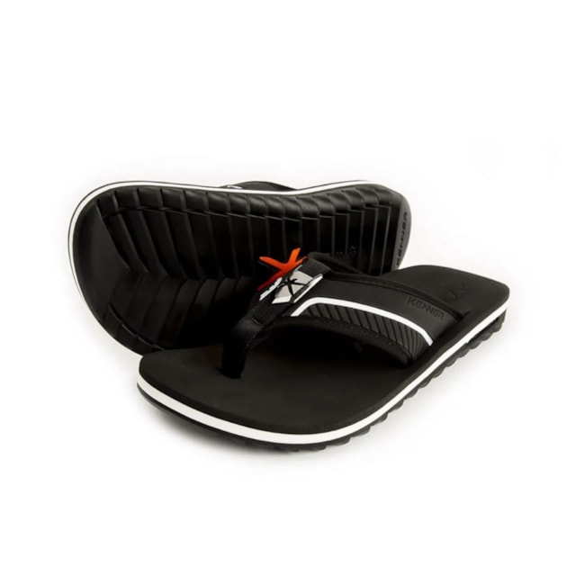 Chinelo Kenner Kivah Slot Masculino Branco