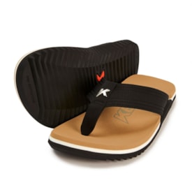 Chinelo Kenner Nk6 Pro Masculino Preto