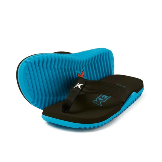 Chinelo Kenner Nk6 Pro U1 Masculino Preto