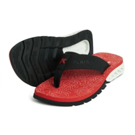Chinelo Kenner Rakka Flamengo Masculino Preto