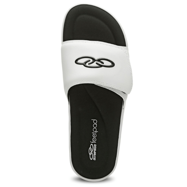 Chinelo Olympikus Melbourne Unissex Branco