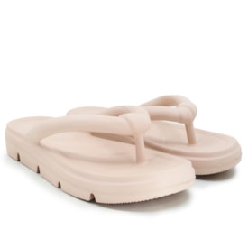Chinelo Poofy Usaflex Feminino Soft Rose