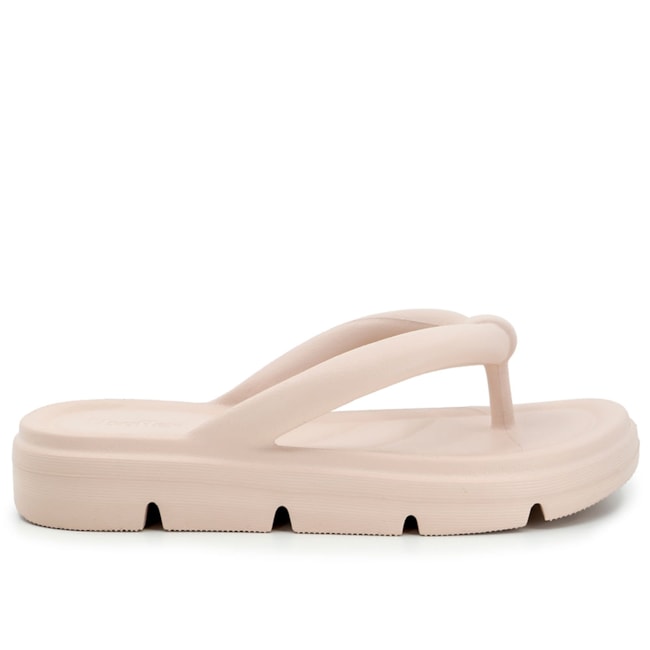 Chinelo Poofy Usaflex Feminino Soft Rose
