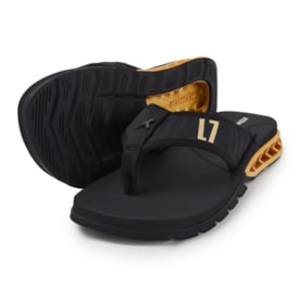 Chinelo Rakka Kenner Masculino Preto