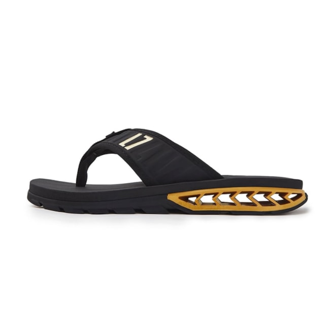 Chinelo Rakka Kenner Masculino Preto