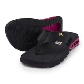 Chinelo Rakka Kenner Masculino Preto