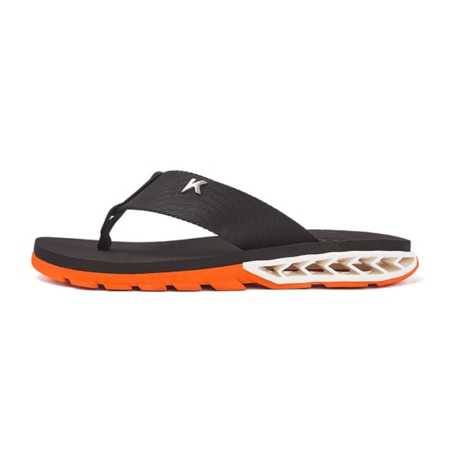 Chinelo Rakka Kenner Masculino Preto