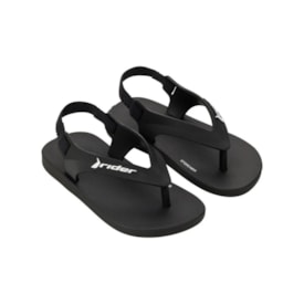 Chinelo Rider Masculino Infantil Preto