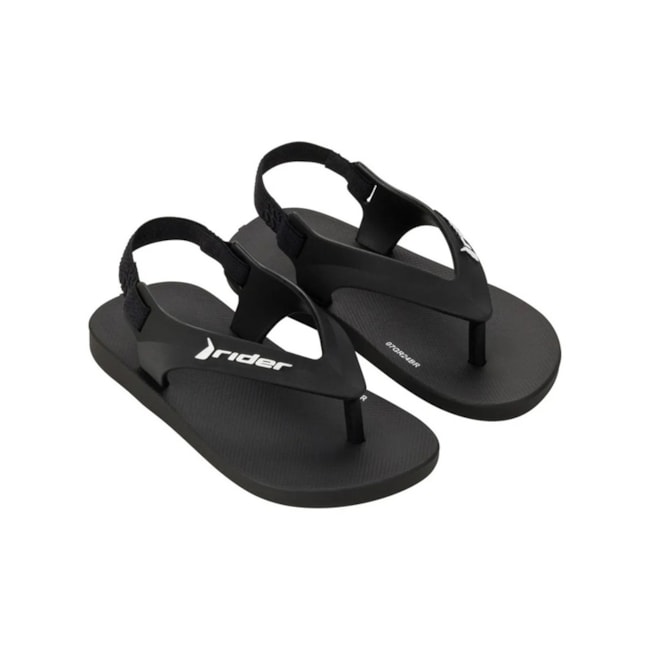 Chinelo Rider Masculino Infantil Preto
