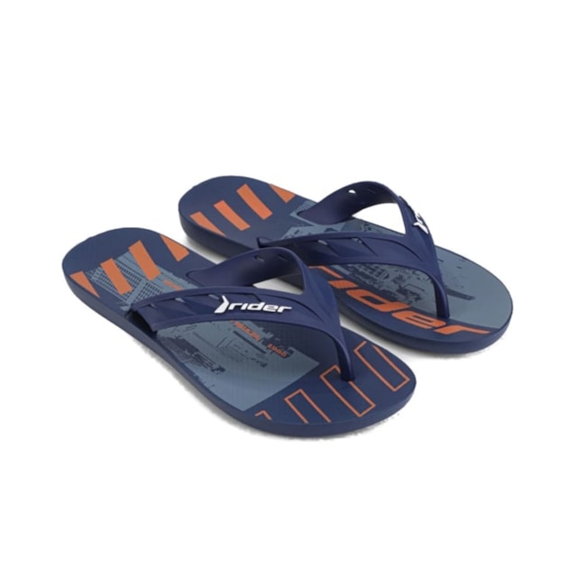 Chinelo Rider Street City Masculino Azul