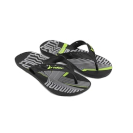 Chinelo Rider Street City Masculino Preto