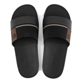 Chinelo Slide Cartago Dakar Masculino Preto