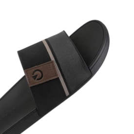 Chinelo Slide Cartago Dakar Masculino Preto