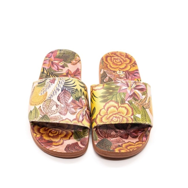 Chinelo Slide Farm Feminino Sonho De Verame