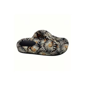 Chinelo Slide Farm Praiana Laço Preto
