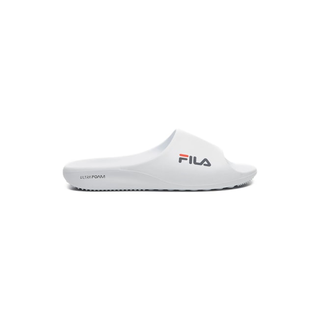 Chinelo Slide Fila Drifter Foam Masculino Branco