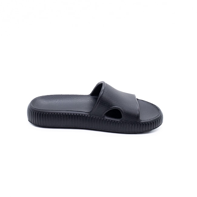 Chinelo Slide Scaleno Feminino Preto
