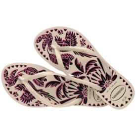 Chinelo Slim Tucano Havaianas Masculino Bege Palha