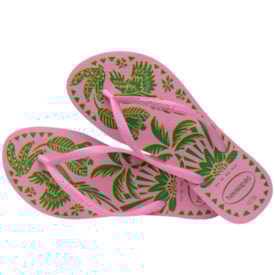 Chinelo Slim Tucano Havaianas Masculino Pink Lemonade