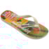 Chinelo Top Postcard Havaianas Masculino Bege Palha