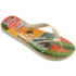 Chinelo Top Postcard Havaianas Masculino Bege Palha