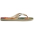 Chinelo Top Postcard Havaianas Masculino Bege Palha