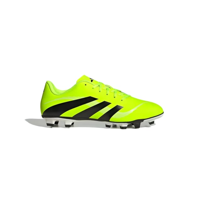 Chuteira Campo Adidas Predator 25 Essentials Masculina Verde Limao