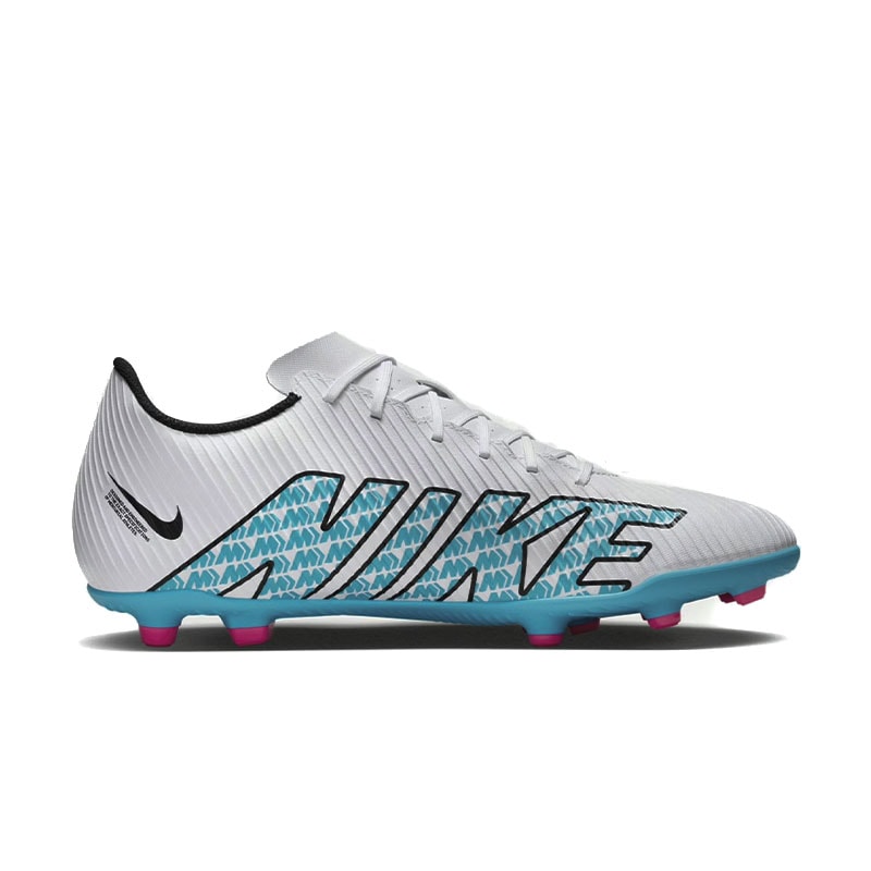 Chuteira Campo Nike Mercurial Vapor 15 Club Masculina Branco Lumman