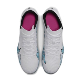 Chuteira Campo Nike Mercurial Vapor 15 Club Masculina Branco