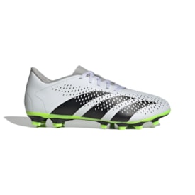 Chuteira Campo Predator Accuracy Adidas Masculina Branco