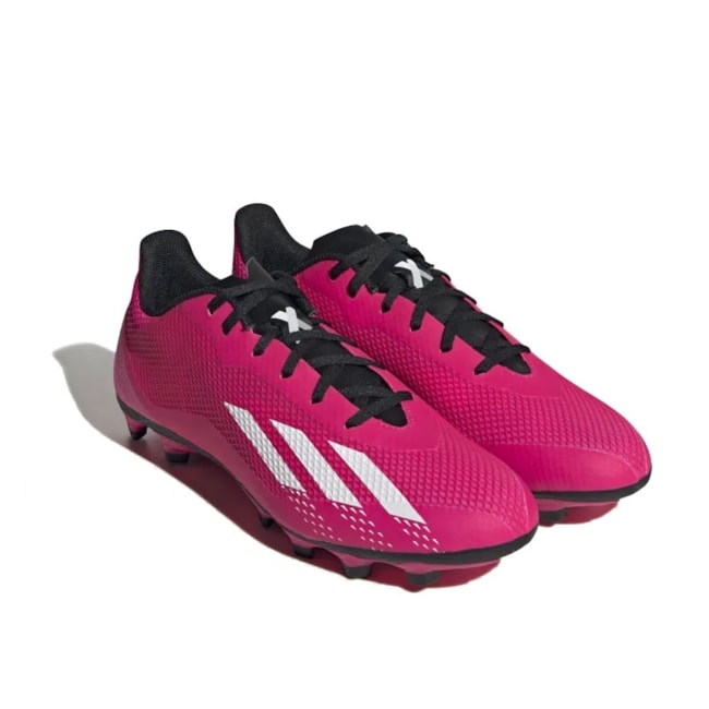 Chuteira Campo Speedportal 4 Flexible Adidas Masculina Rosa