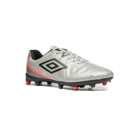 Chuteira Campo Umbro Attak Eternal Masculina Prata