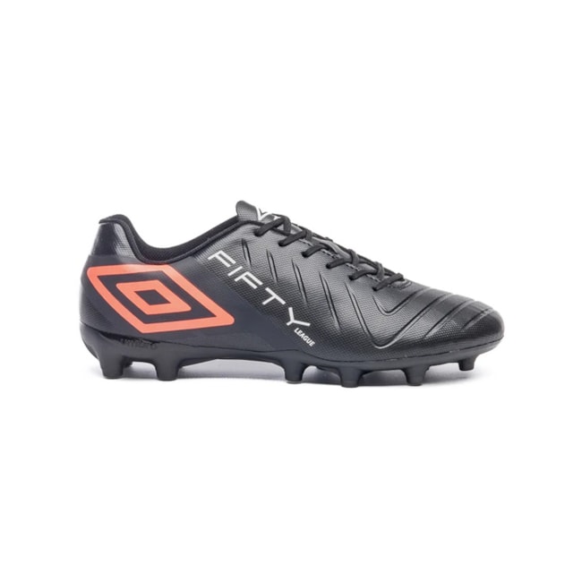 Chuteira Campo Umbro Fifty Vi League Masculina Preto