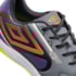 Chuteira Futsal Pro 5 Bump Club Umbro Masculina Grafite e Preto