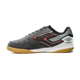 Chuteira Futsal Pro 5 Bump Club Umbro Masculina Preto/ Prata