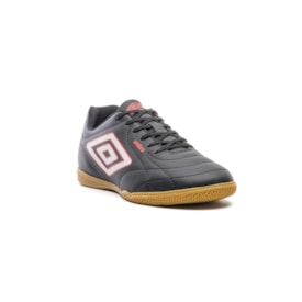 Chuteira Futsal Umbro Class Futballer Preto e Branco