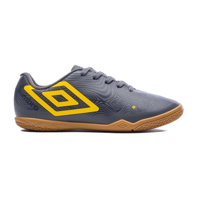 Chuteira Futsal Umbro Orbit Jr Infantil Masculino Grafite