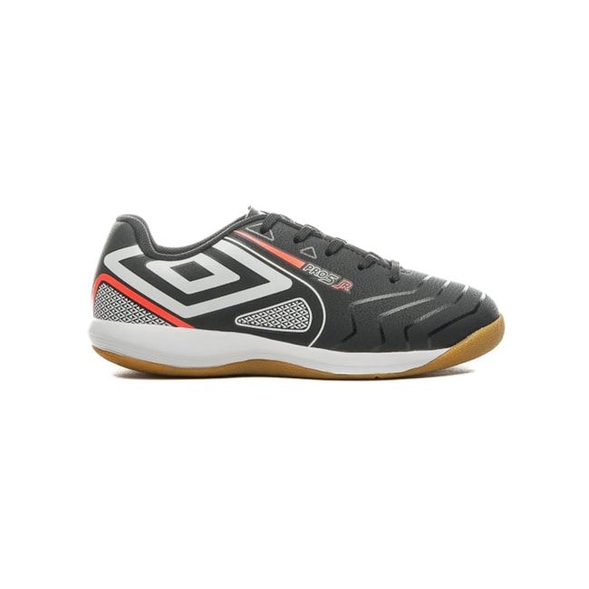 Chuteira Futsal Umbro Pro 5 Jr Masculina Preto