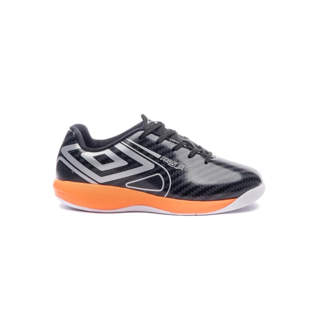 Chuteira Futsal Umbro Pro 5 Jr Masculina Preto