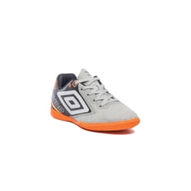Chuteira Futsal Umbro Techno Ii Jr Masculina Cinza